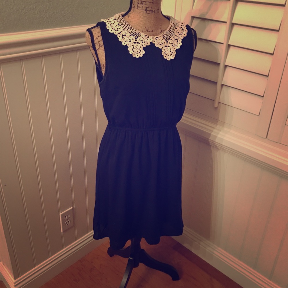 Forever 21 Navy Dress - Medium